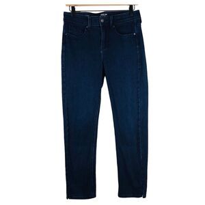 NYDJ Curves 360 Marilyn Straight Leg Jeans Shaping High Rise Dark Wash Size 2